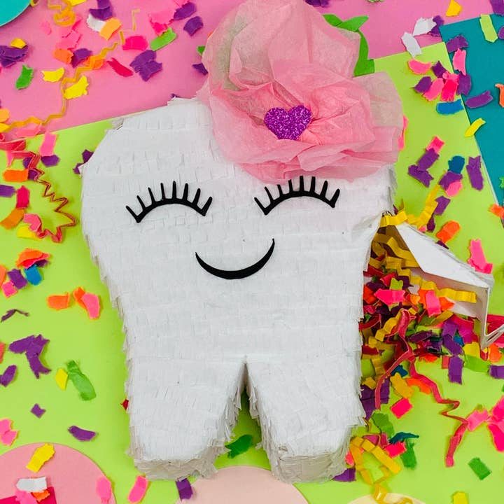 My Soiree Designs - Wholesale Party Favor - Personalized Mini Tooth Piñata for Dentists & Hygienists2