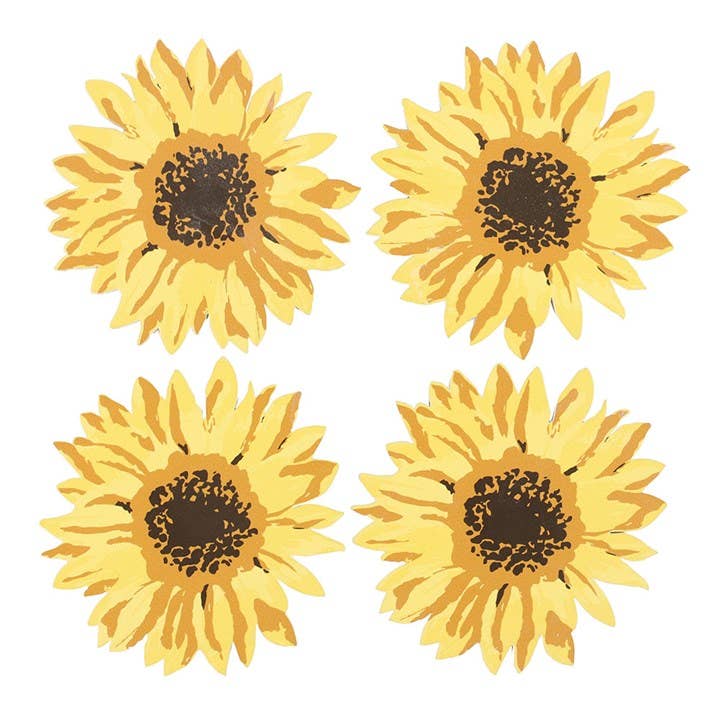 Something Different Wholesale - Wholesale Coasters - Sunflower Coaster Set1