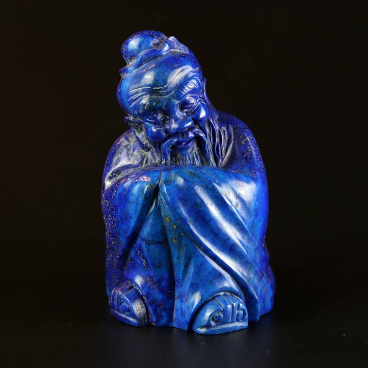 Lapislazuli Statuen Wise Man Figuren II für den Großhandel von Asian Ethnic Art