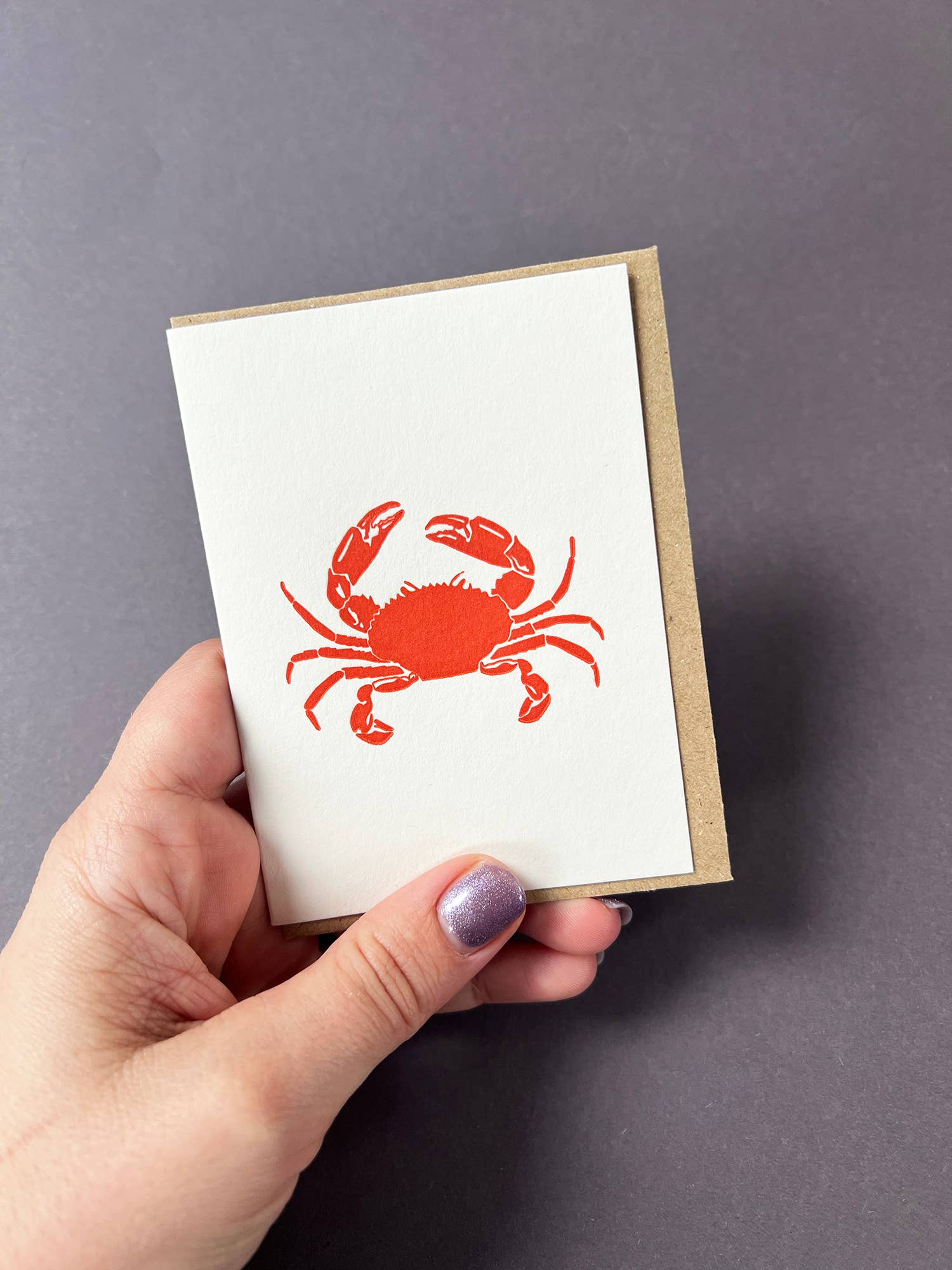 Penguin Ink – Großhandel Grußkarten für den Alltag – Crab Karte1