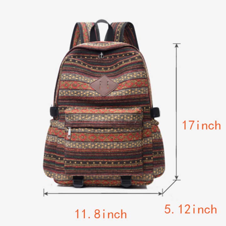 Wholesalesir - Wholesale Backpack - Women's - Bohemian Style Women's Backpack