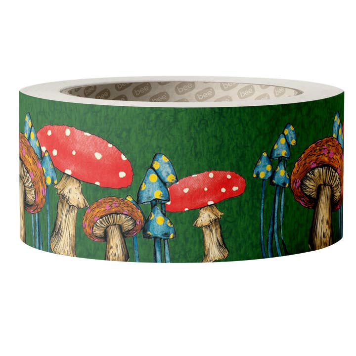 Fawn & Thistle Ltd - Wholesale Washi Tape - Mushroom and Toadstools Washi Tape | Paper Tape | Funghi