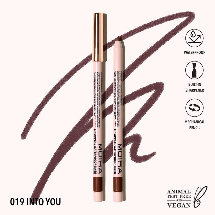 Moira Cosmetics – wholesale Lip liner/pencil – Lip Appeal Waterproof Liner (019, Into You)
