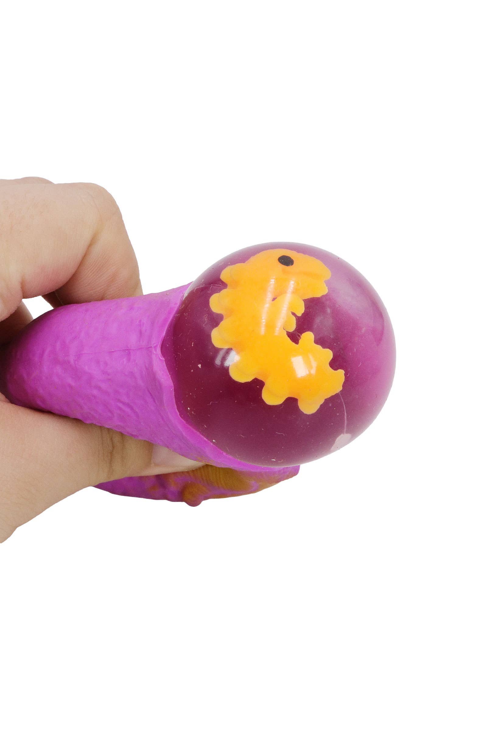 ASSORTED Dinosaur Egg Fossil Figure Water Filled Squishy for wholesale on Faire8