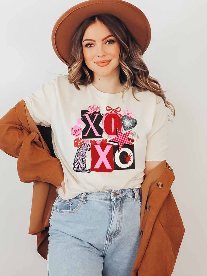 Valentines Day Graphic Tee| K233T for wholesale by Khristee