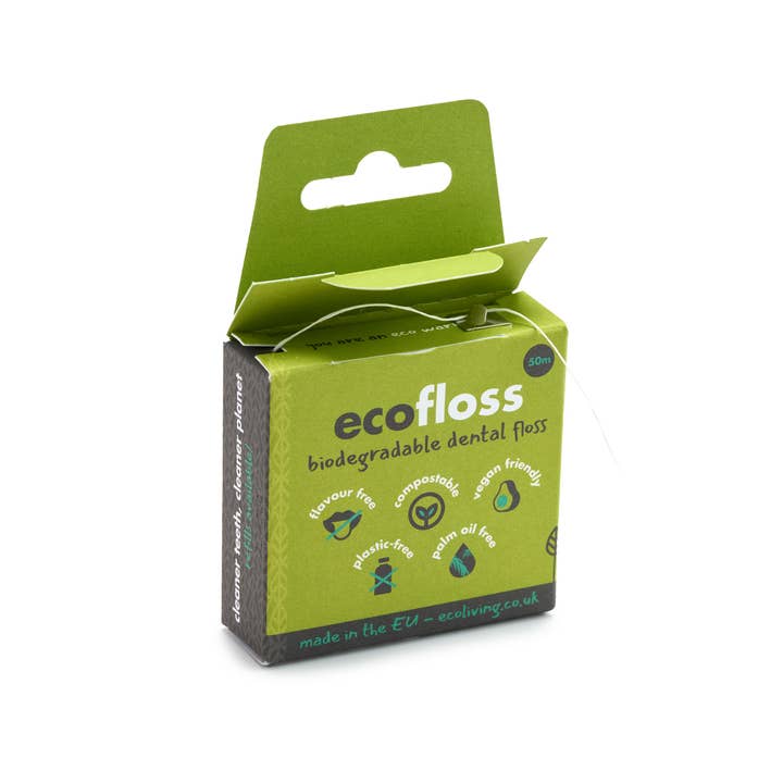 ecoLiving - Vendita all'ingrosso Filo interdentale - Eco Floss - Filo interdentale Vegano Vegano