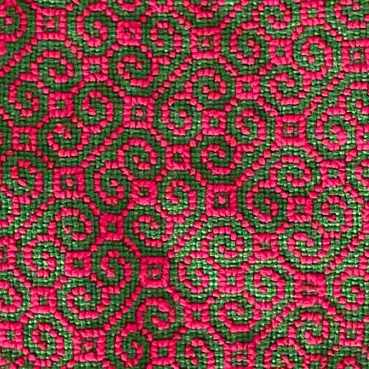 The Niger Bend - Wholesale Tapestry/Textile - Small Hmong Tribal Vietnamese Vintage Cloth Panel3