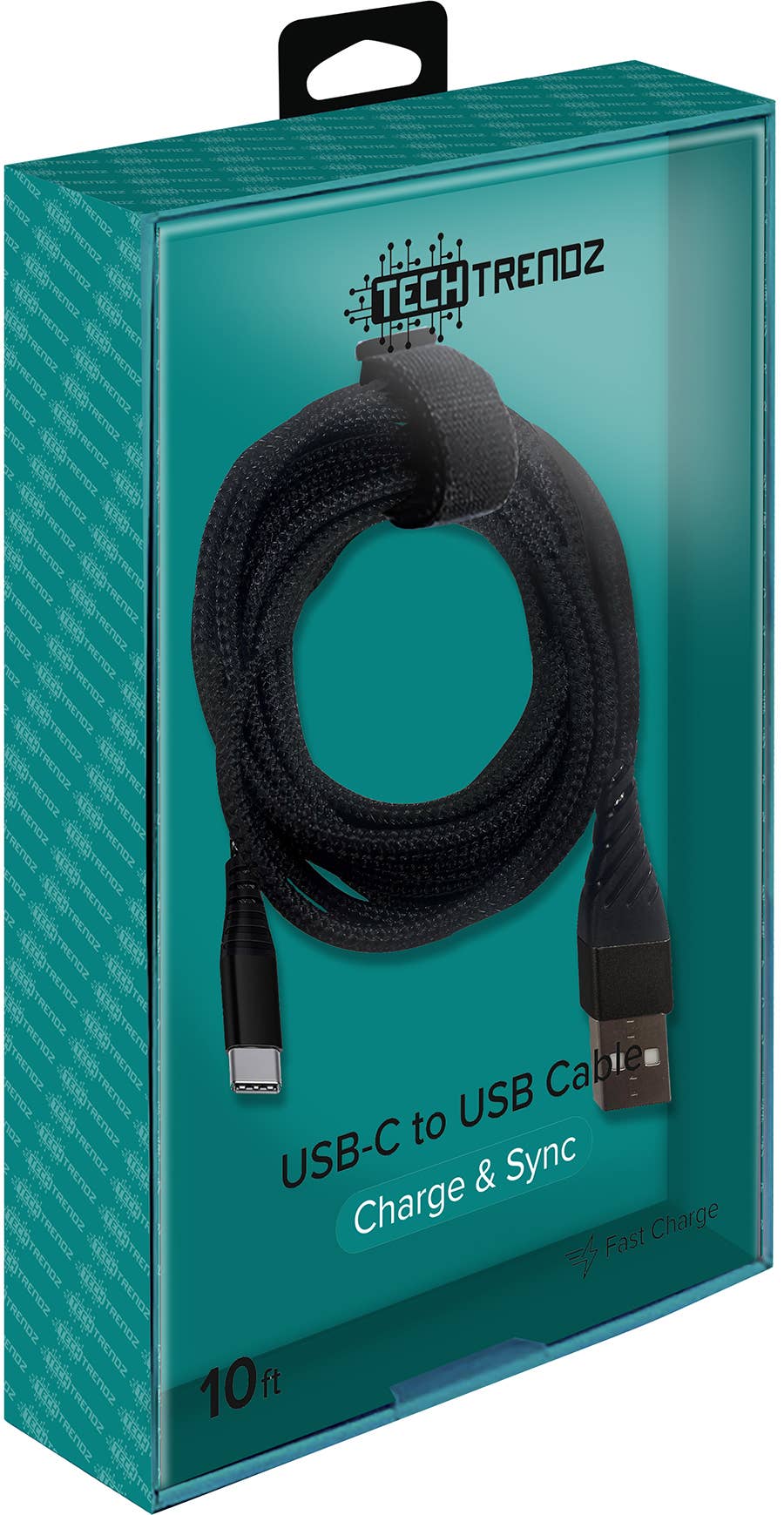 Tech Trendz - Wholesale Charging Cable - 10ft. Type C Fast Charging Cable0