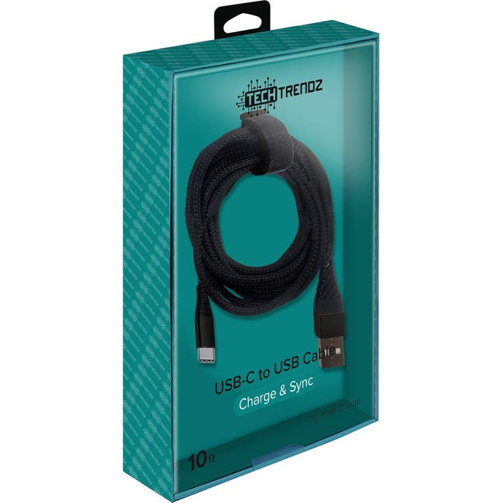 Tech Trendz - Wholesale Charging Cable - 10ft. Type C Fast Charging Cable