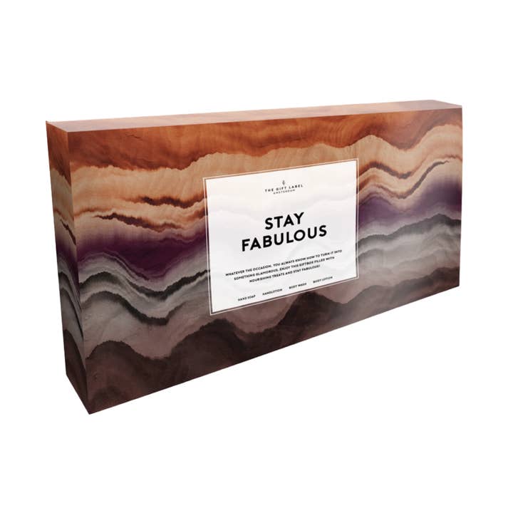 The Gift Label Luxury Gift Box - Stay Fabulous for wholesale by Oli Olsen