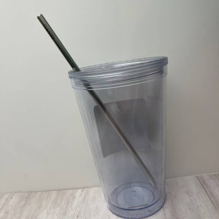 Personalized Stainless Straw, Custom Stainless Straw for wholesale by Hazel Grove Customs