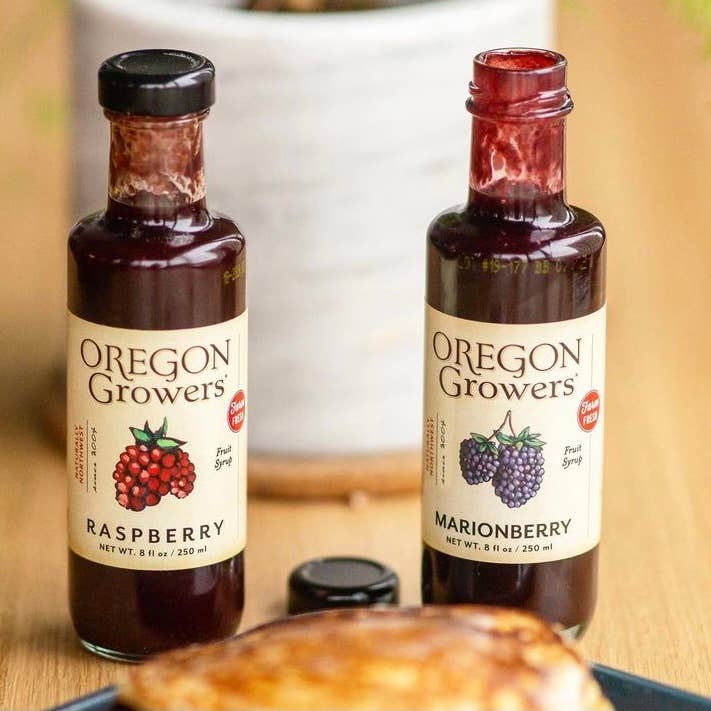 Oregon Growers - Wholesale Flavored Syrup - Marionberry Fruit Syrup2