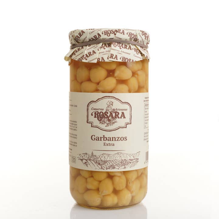 Conservas Rosara - Wholesale Beans - CHICKPEAS JAR 720 ml.2