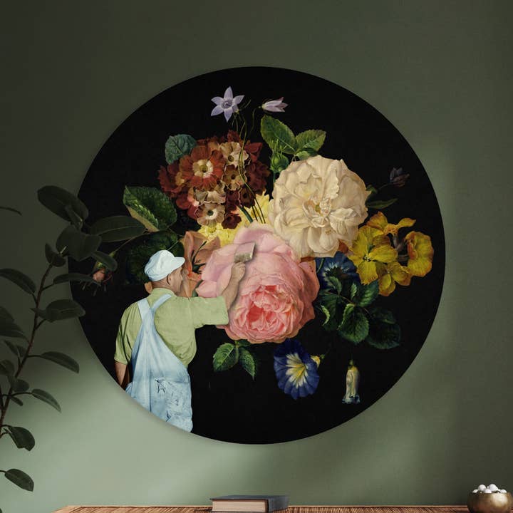 Wall Circle - The Painter - Premium Dibond Quality voor wholesale door Sferico