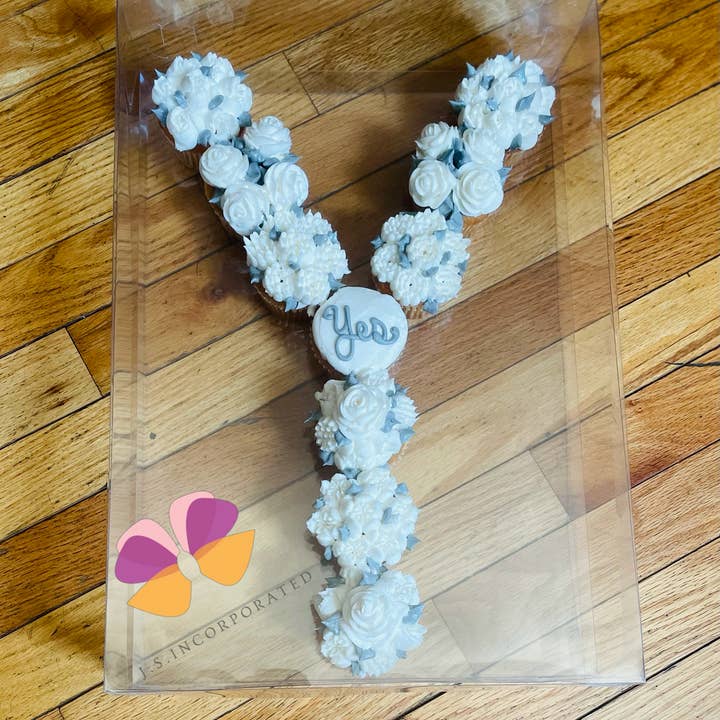 Jsincorporated - Wholesale Cupcake/Muffin Liner - A-Z Letter Cupcake Box6