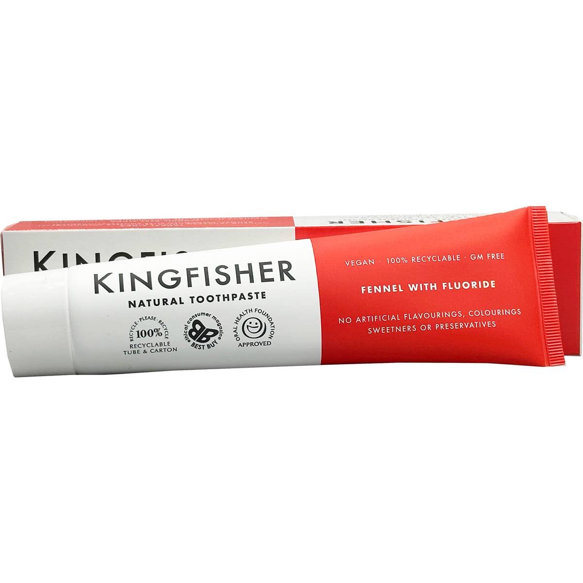 mOrganics Beauty – wholesale Toothpaste – Kingfisher Fennel Toothpaste With Fluoride 100ml1