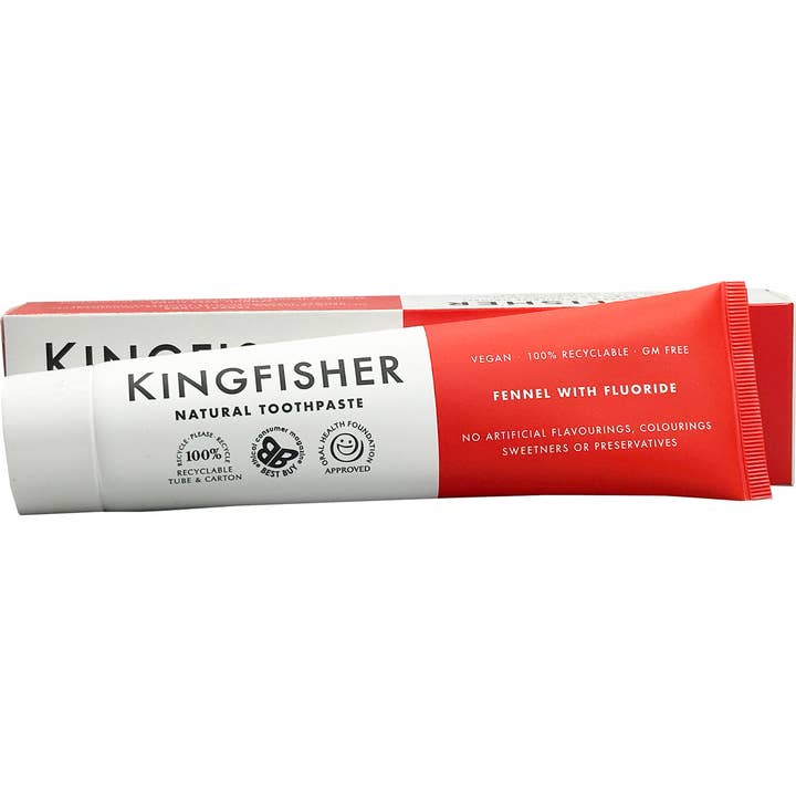 mOrganics Beauty – wholesale Toothpaste – Kingfisher Fennel Toothpaste With Fluoride 100ml1