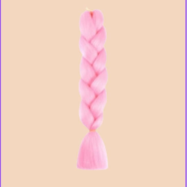 Tangled Hair Care - Wholesale Hair extensions - Synthetic Braiding Hair - Light Pink