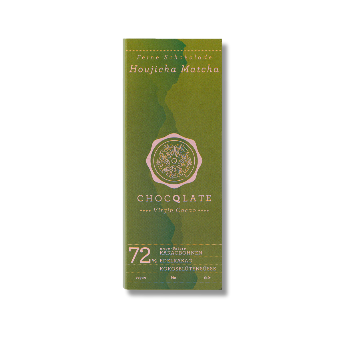 Chocqlate - Wholesale Chocolate Bar - HOJICHA MATCHA CHOCQLATE organic chocolate - pack of 103