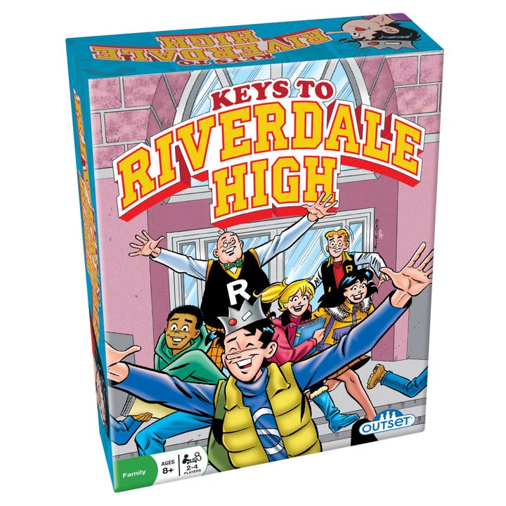 Jeu de plateau Keys to Riverdale High pour la vente par Outset Games and Cobble Hill Puzzles