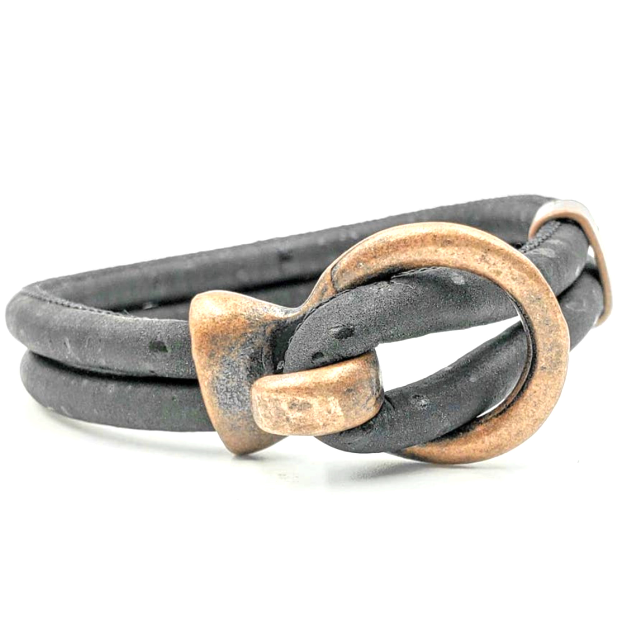 Gem Lounge Jewelry - Wholesale Bangle Bracelet - Pick Your Color: Cork Copper Open Hook Bracelet5