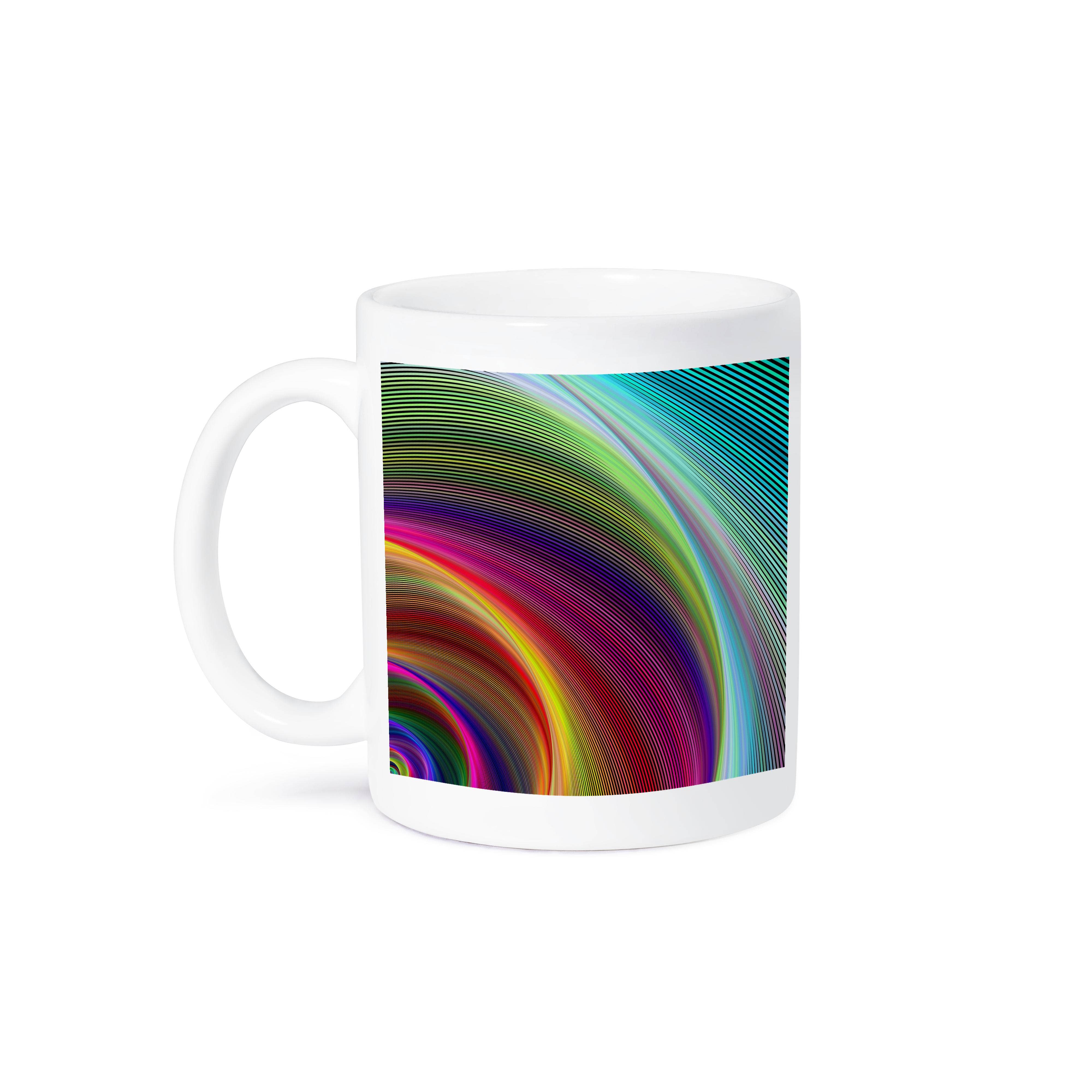 3dRose - Wholesale Coffee Mug - 3dRose, Vortex of Colors - colorful abstract graphic, Mug8