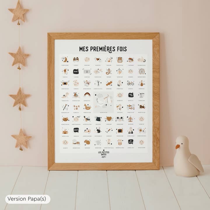 Les Petites Dates – Poster por atacado – Poster "My First Times" para pele clara5