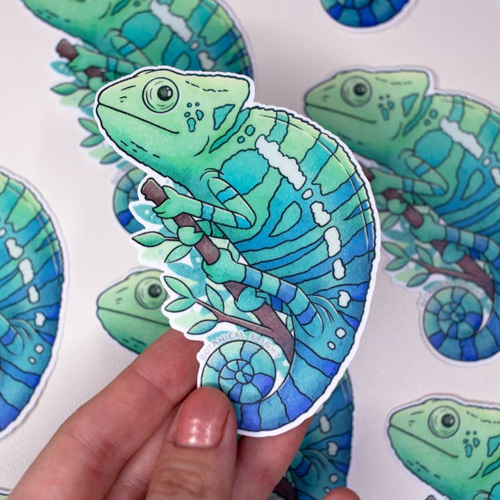 Botanical Bright - Wholesale Sticker - Chameleon Waterproof Vinyl Sticker1