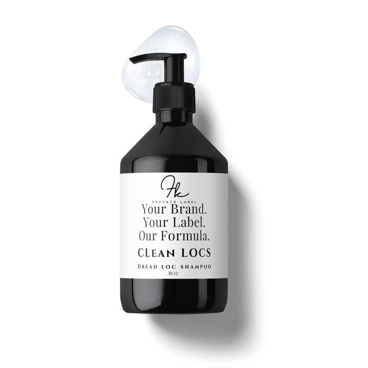 FK Private Label Labs - Wholesale Hair Shampoo - Dreadlock Shampoo - Clean Locs Shampoo