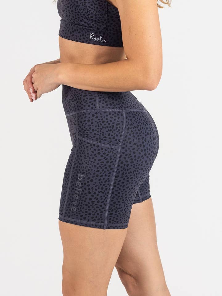 Real Active Bike Shorts - Cheetah for wholesale by Real Active