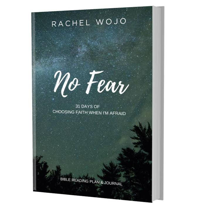 No Fear: 31 Days of Choosing Faith When I Am Afraid PAPERBACK for wholesale by RachelWojo.com