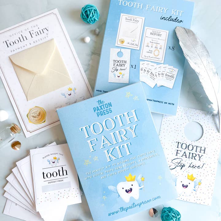 The Paxton Press - Wholesale Toothfairy Kit - Kids - Tooth Fairy Kit2