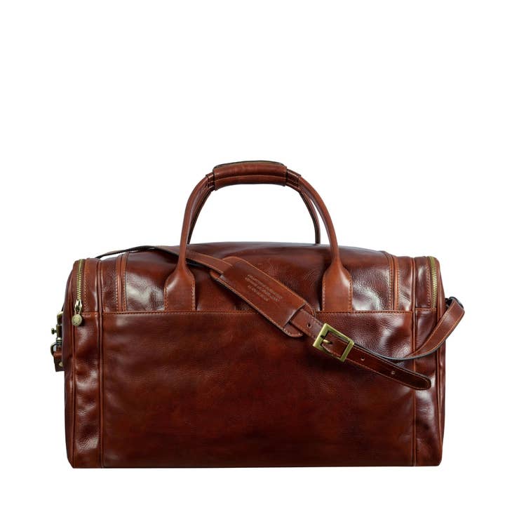 Time Resistance - Wholesale Weekender Bag - Men's - Large Italian Leather Duffel Bag - The Hitchhikers Guide to the Galaxy5