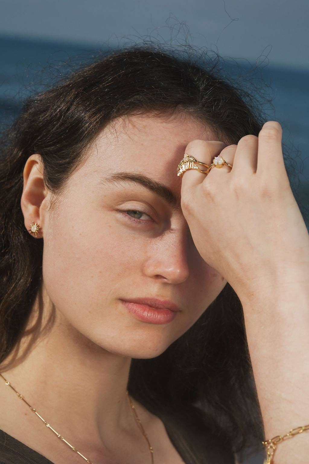 Studio Grun - Vente Bague avec plusieurs pierres - Bague ensoleillée3