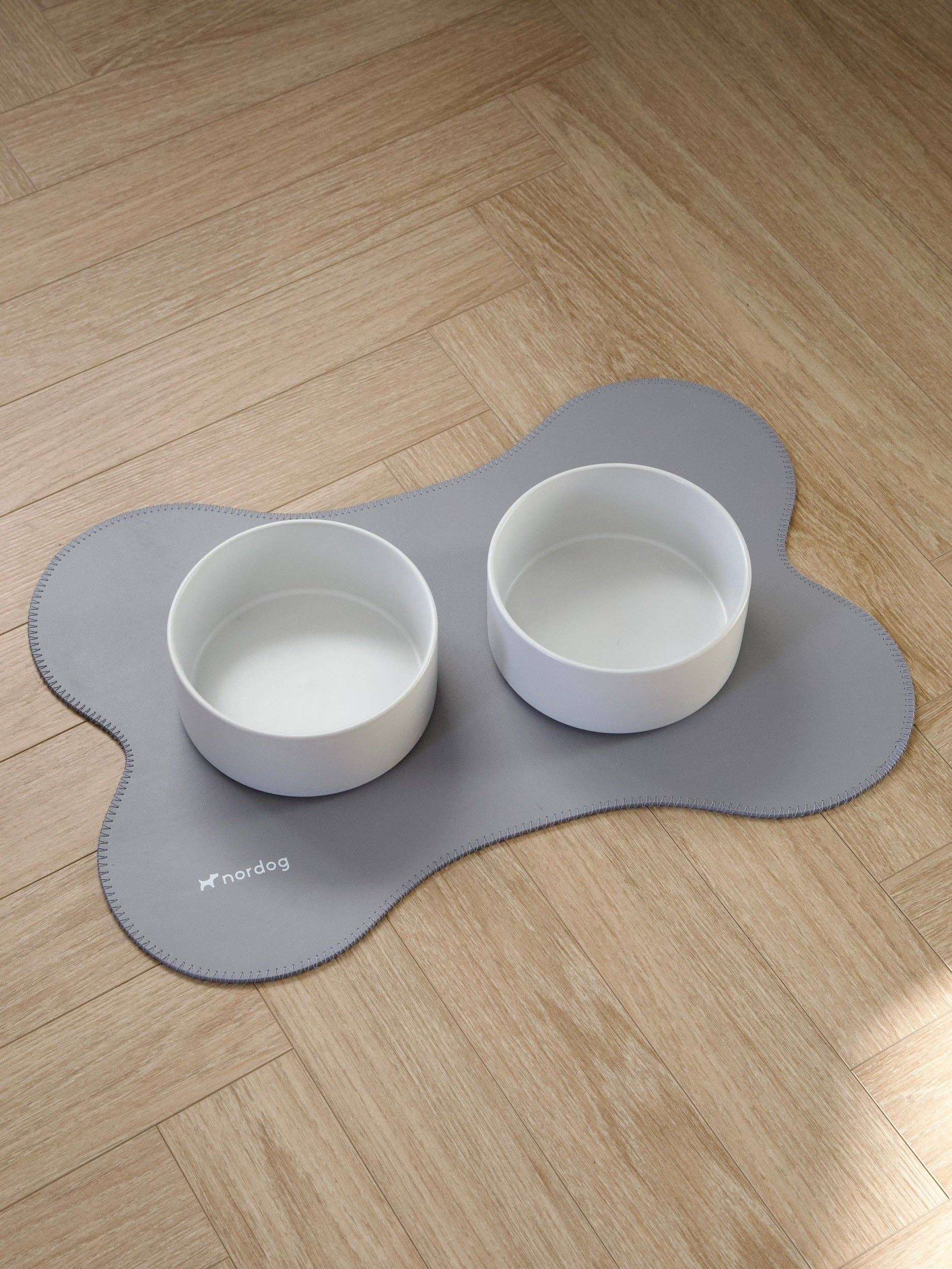 Nordog - Wholesale Pet Food Mat - Dog - Placemat for dog bowls (grey)8