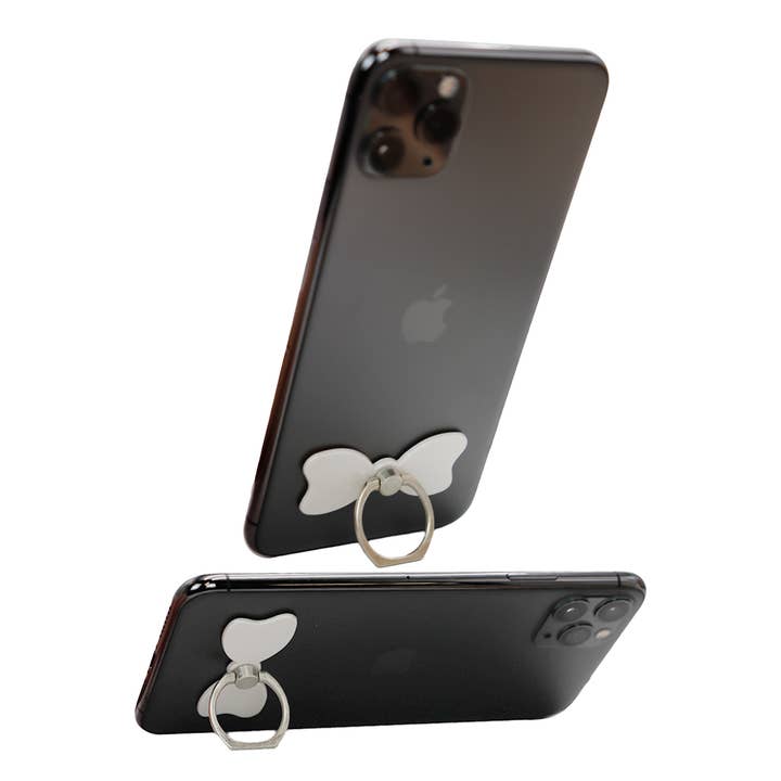 Cap Zone - Vente Support pour téléphone/tablette - Support pour téléphone avec nœud en ruban, support pour bagues3