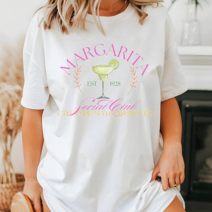 Par.tees by Party On! - Wholesale T-Shirt (Graphic) - Women's - Margerita Cinco De Mayo Mexican Festival Liquor Graphic Tee