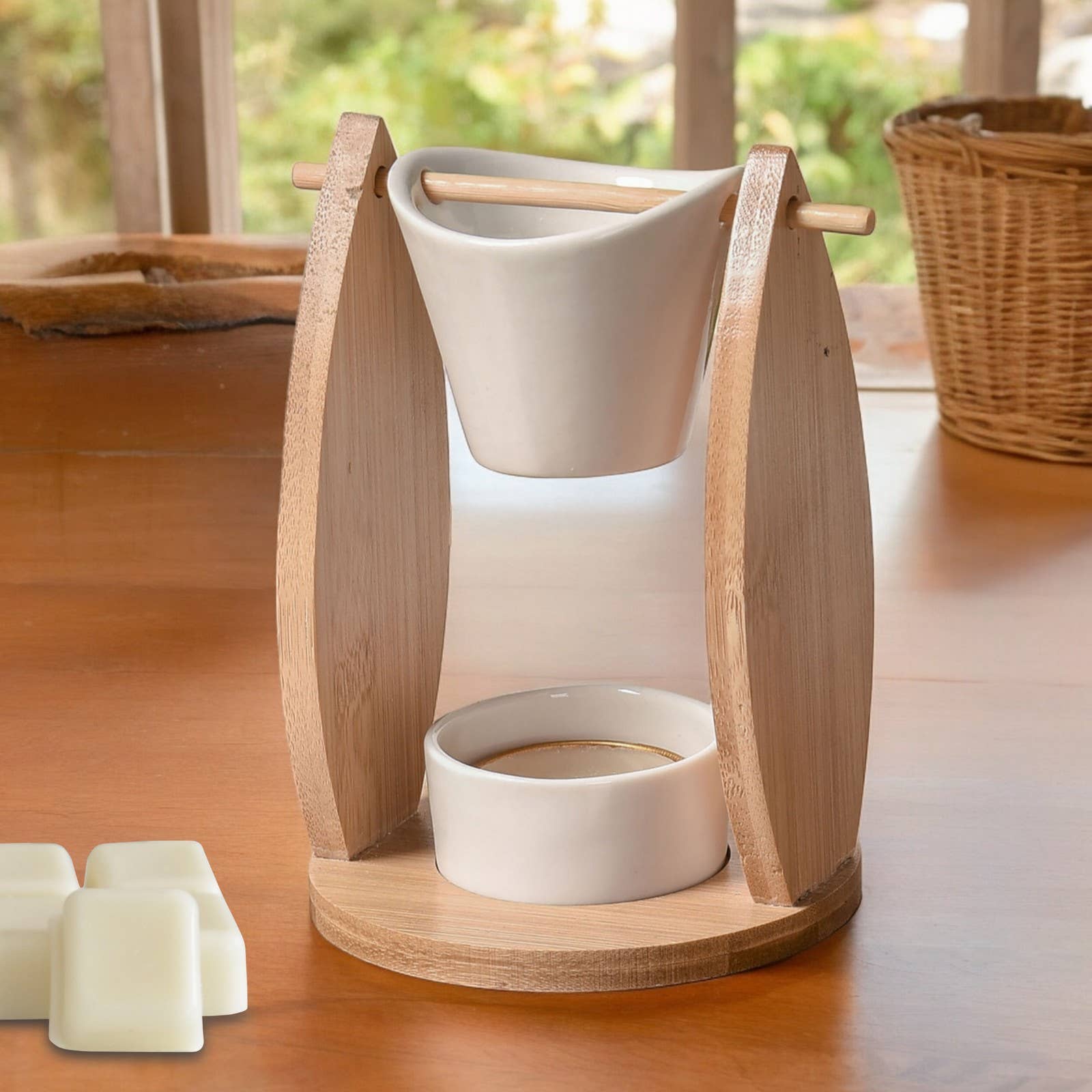Zen'Arôme - Wholesale Fragrance Warmer - Scented Wax Melter Veil – Bamboo and Ceramic6