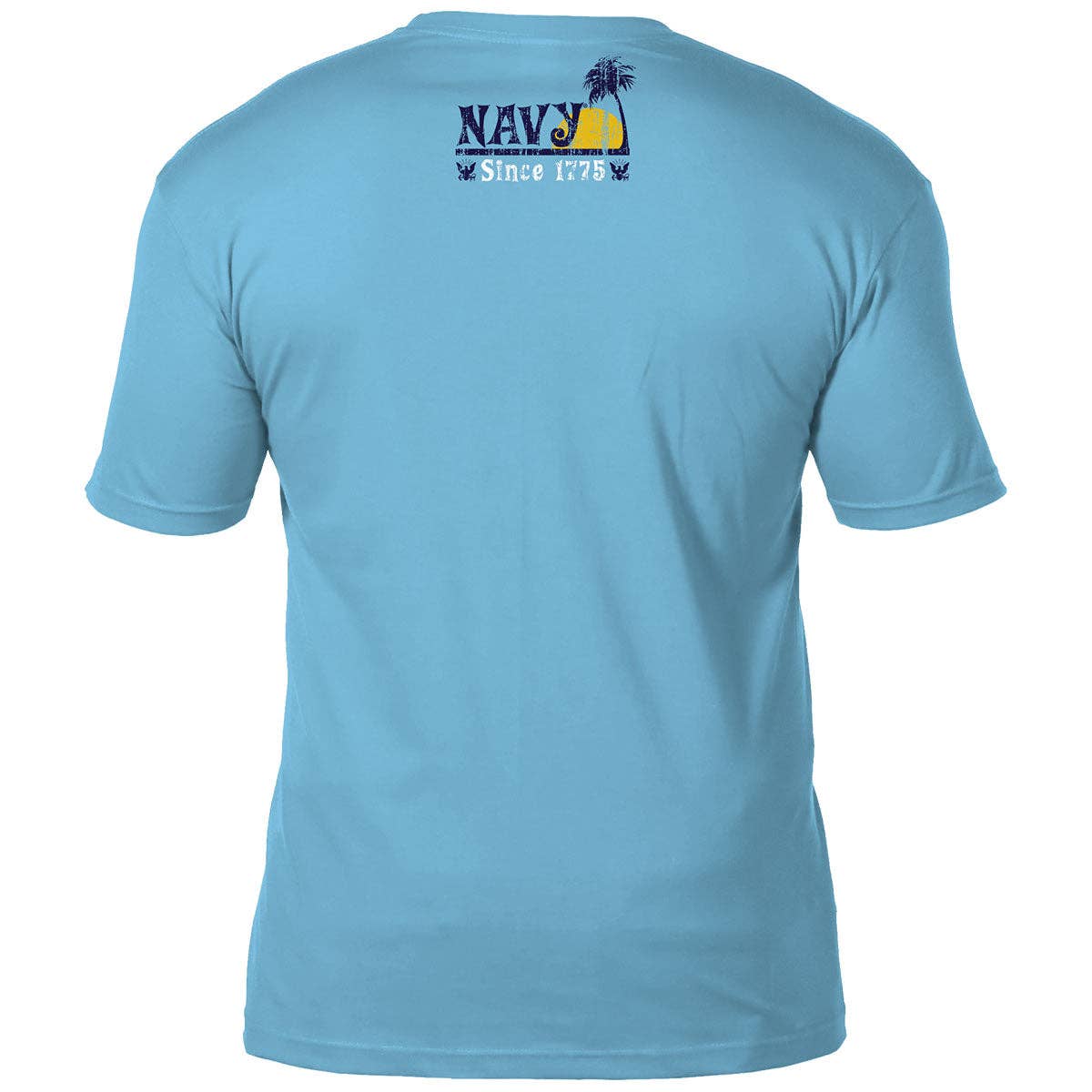 Sky Blue US Navy 'Steel Beach Party' 7.62 Design Battlespace Men's T- for wholesale on Faire1