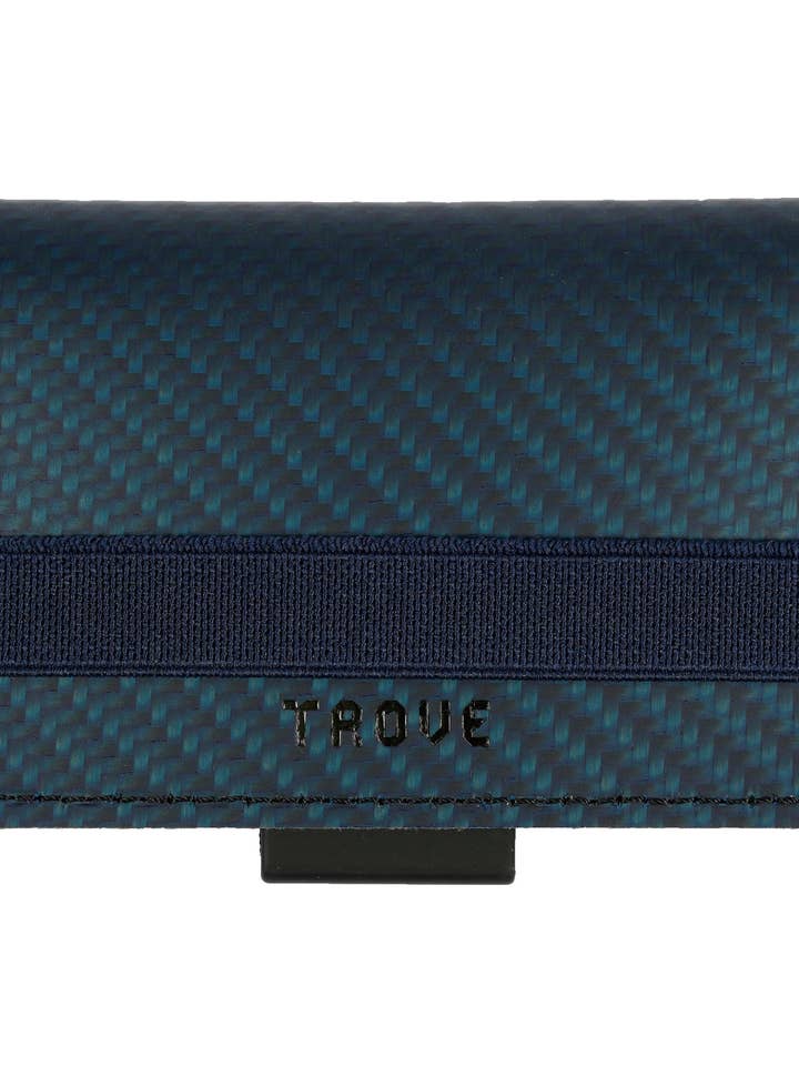 TROVE Cash Wrap: Blue Carbon Fibre for wholesale by TROVE
