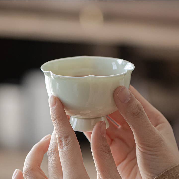 Gohobi Apple Green Handmade Floral Master Cup for wholesale by Gohobi (We cover U.S. import duties)