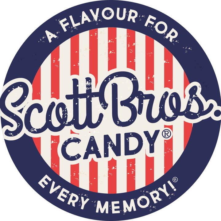 Scott Bros. CANDY - Wholesale Hard Candy - 12 Flavours - 144 Jars