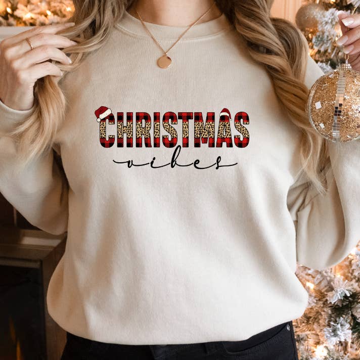 Christmas Sweatshirt, Women's, Unisex for wholesale by Crafty Mamas Creationz