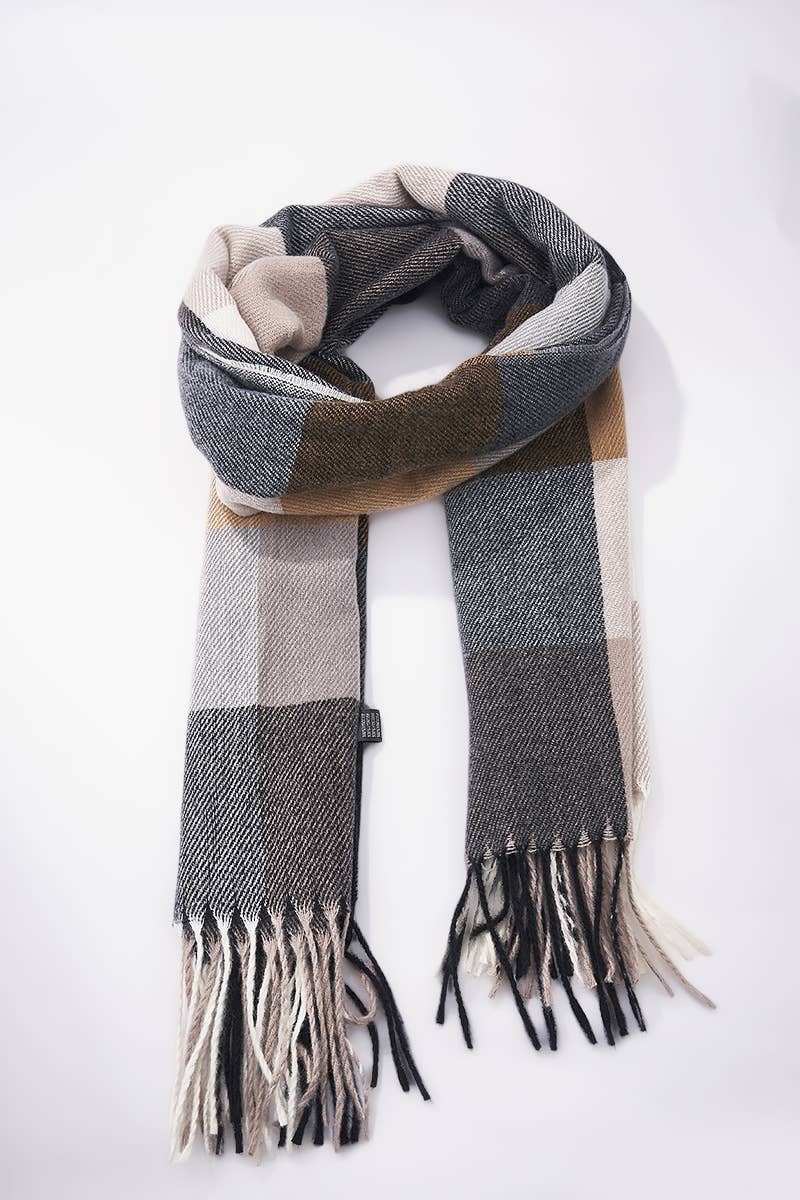 BYREN | ÉLINE L'ATELIER – Großhandel Schal – Damen – Karierter Schal FL208DF0