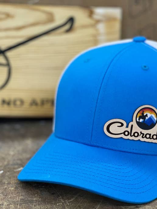 Ranch Icon - Leather Patch Hat - CUSTOMIZABLE for wholesale by MT Brand Apparel