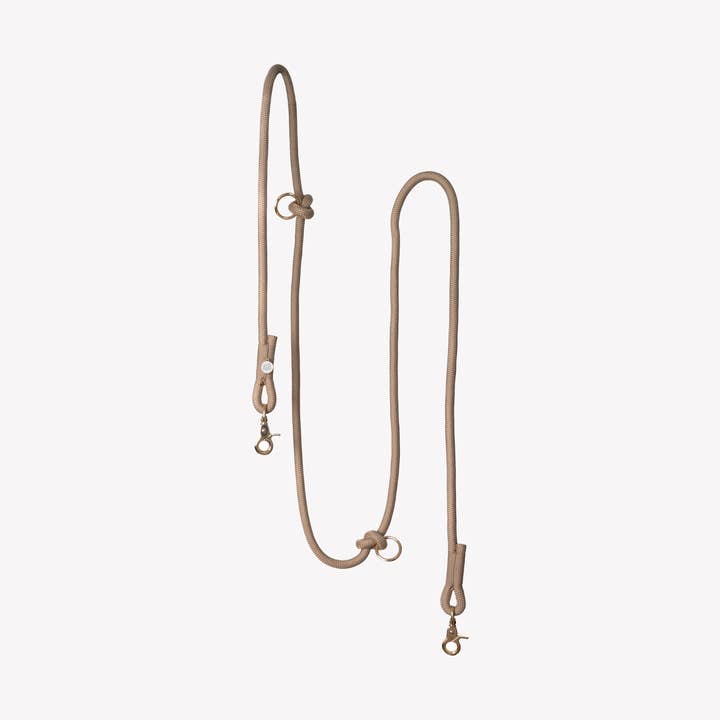 Furlou - Wholesale Pet Leash - Dog - 'Sand' - Hands Free Dog Braided Rope Leash0