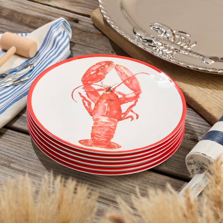 Certified International - Wholesale Dinner Plate - Beach House Lobster Dinner Plate 11"5