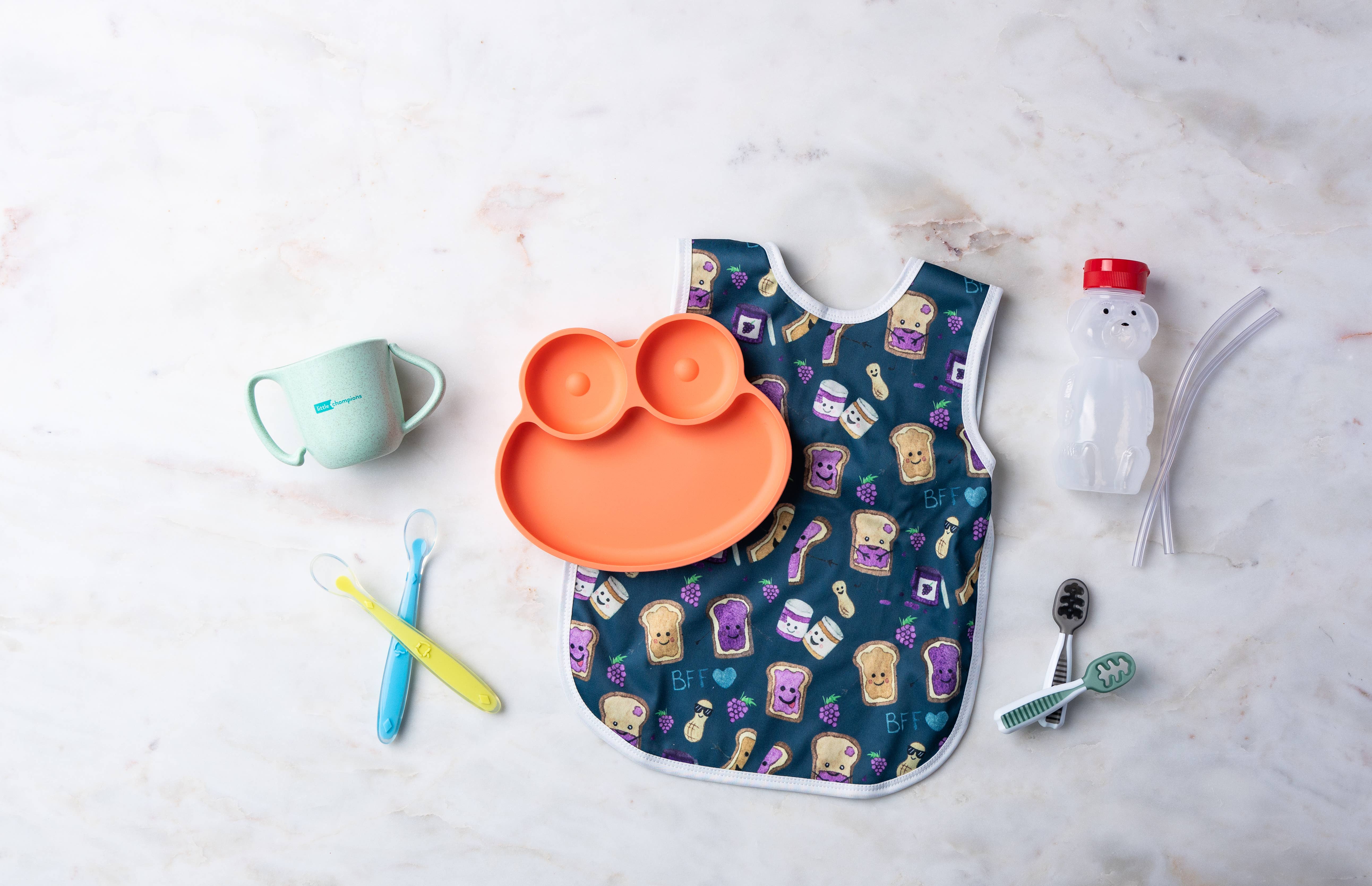 Little Chompions – wholesale Feeding set – Baby – Oh My Gosh Starting To Nosh!3