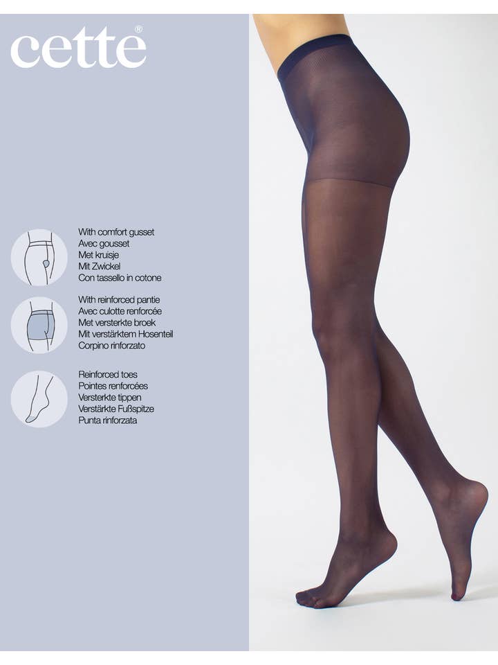 Cette - Wholesale Tights - Women's - Sheer Tights 20 DEN, Lucca21