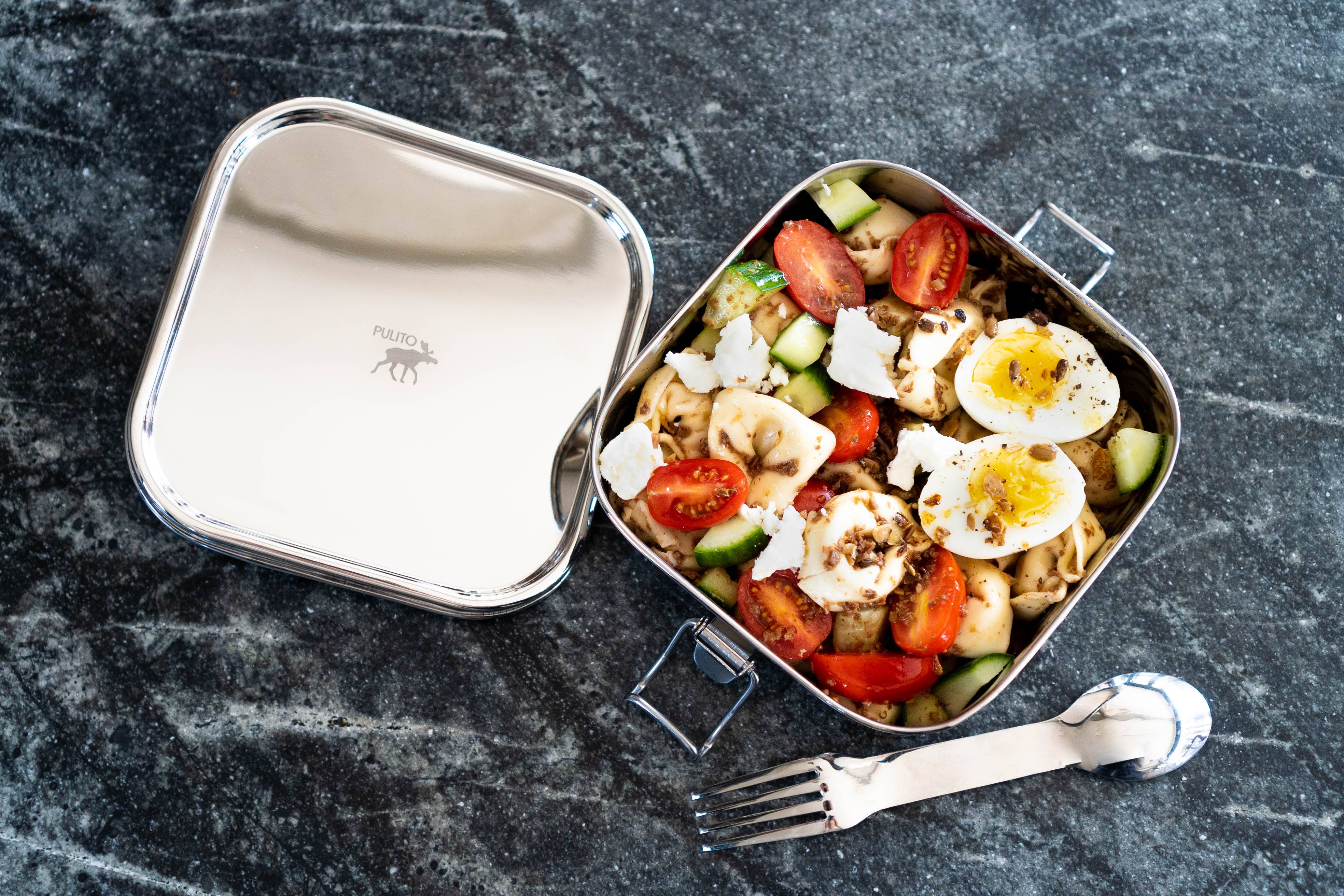 Pulito - Wholesale Lunch Bag/Box - PureLunchBox Airtight Square1